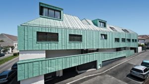Алюминиевая кровля Система PREFALZ 10 Белый P.10 RAL 9002 Prefa
