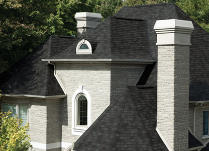 Гибкая битумная черепица IKO Royal Estate Shadow Slate