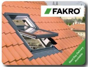 Деревянные мансардные окна среднеповоротные Fakro  FTS-V U2