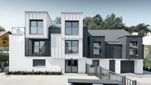 Алюминиевая кровля Система PREFALZ 02 Антрацит P.10 RAL 7016 Prefa