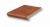 Клинкерная ступень фронтальная Roccia 841 rosso Stroeher 294x340x35/12 мм